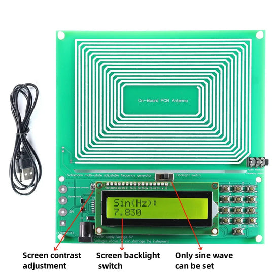 Schumann Frequency Generator Adjustable 4