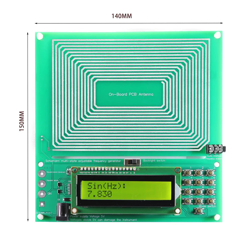 Schumann Frequency Generator Adjustable 5