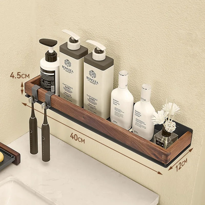 Seinähylly Maalaistyylillä Metallikehyksellä 1