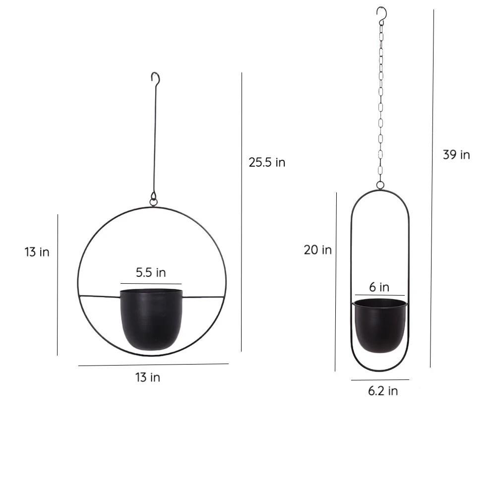 Seinäkasvit Riipus Moderni Minimalistinen 6