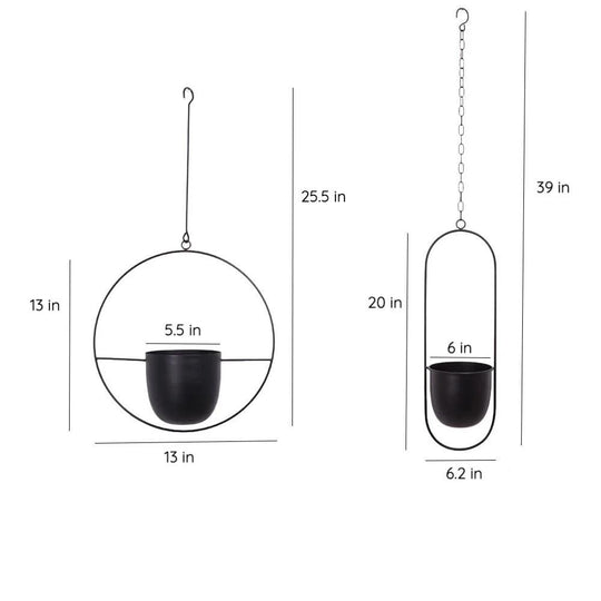 Seinäkasvit Riipus Moderni Minimalistinen 6