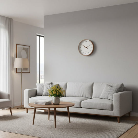 Seinäkello Moderni Minimalistinen Design 4