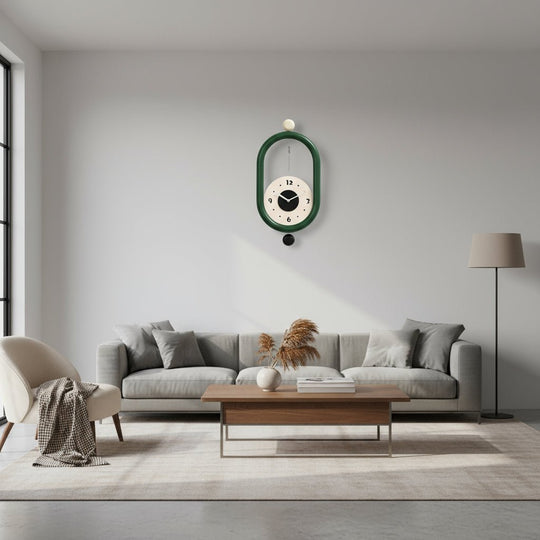 Seinäkello Modernilla 3D-suunnittelulla 1