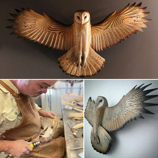 Seinäkoriste Pöllö Majestic 3