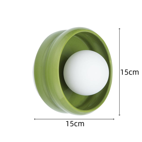 Seinävalaisin Pyöreä Moderni Muotoilu 9