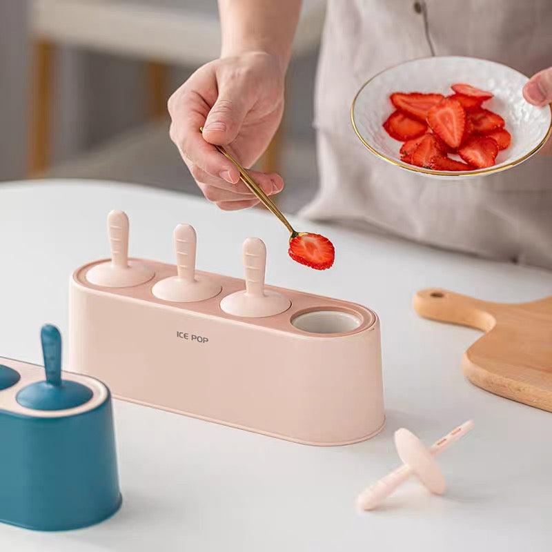 Silikoninen Jäätelömuotti Setti Kesäjuhliin 3