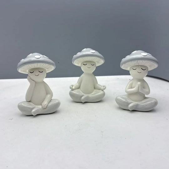 Sisustusesine Meditoiva Sienimuotoinen Koriste 0