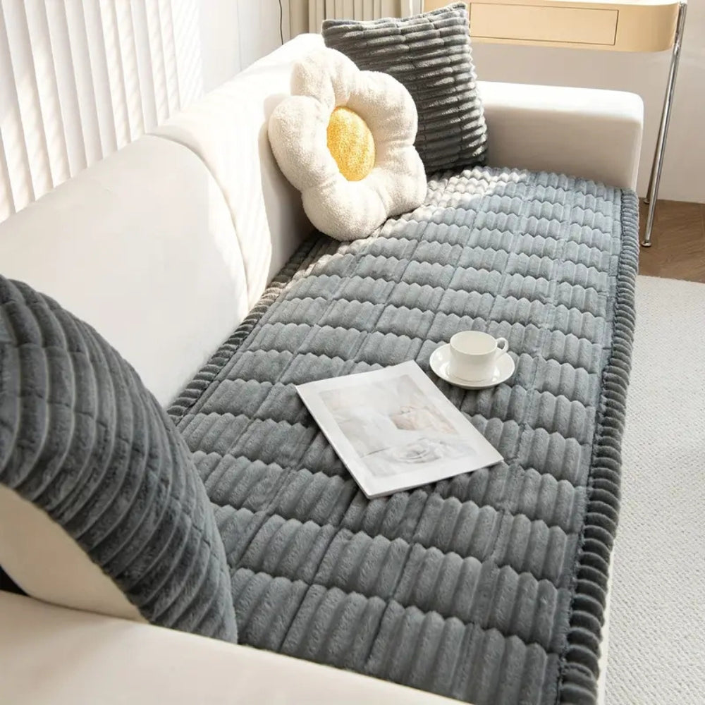 Sohvan Päällinen Laskostetut Reunat 8