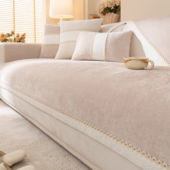 Sohvan Päällinen Liukumattomalla Pohjalla Tyylikäs Muotoilu 8