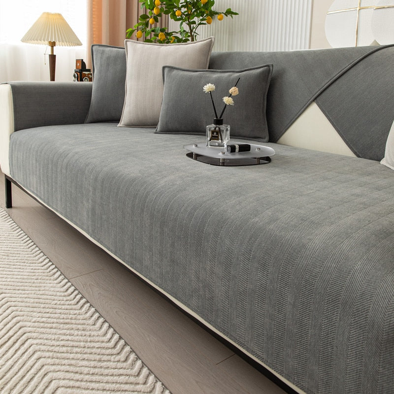 Sohvansuojus Stretchable Moderni Polyesteri 2