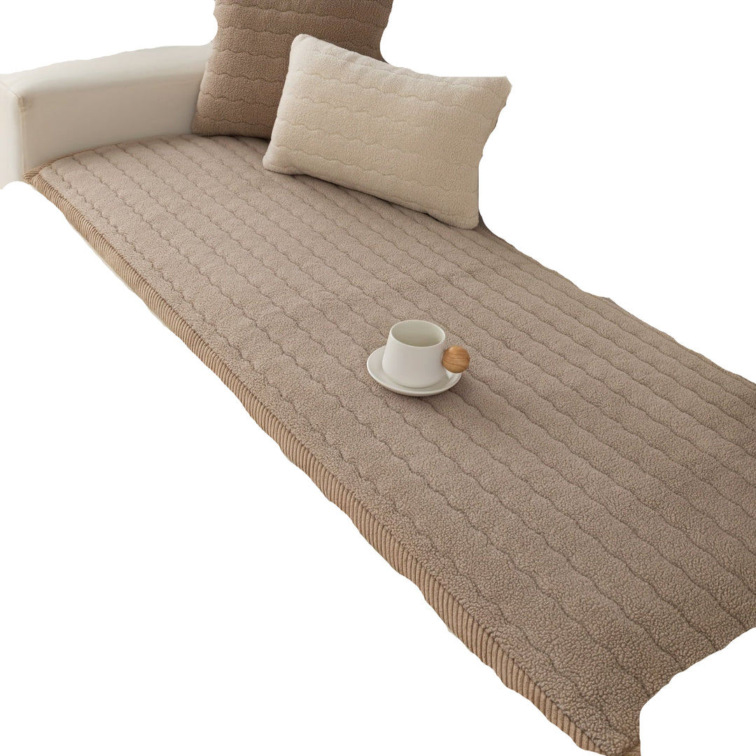 Sohvapäällinen Liukumaton Pehmopäällinen Tyylikäs Suoja 0