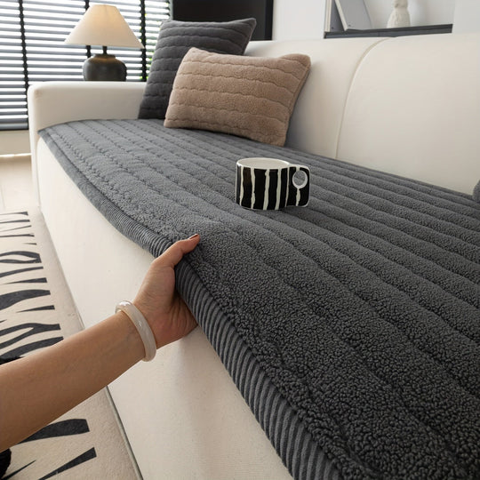 Sohvapäällinen Liukumaton Pehmopäällinen Tyylikäs Suoja 1