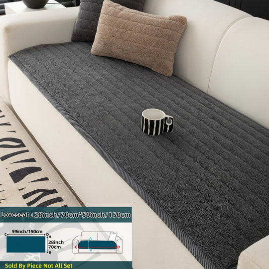 Sohvapäällinen Liukumaton Pehmopäällinen Tyylikäs Suoja 11