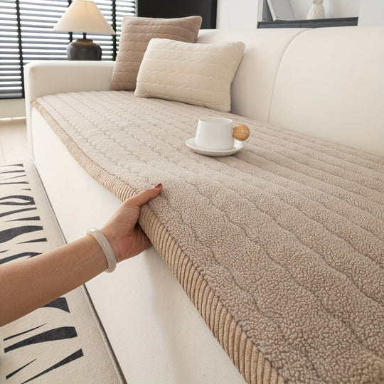 Sohvapäällinen Liukumaton Pehmopäällinen Tyylikäs Suoja 2