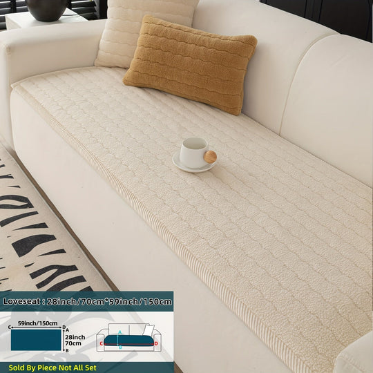 Sohvapäällinen Liukumaton Pehmopäällinen Tyylikäs Suoja 3