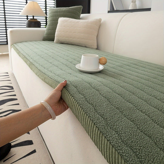 Sohvapäällinen Liukumaton Pehmopäällinen Tyylikäs Suoja 4