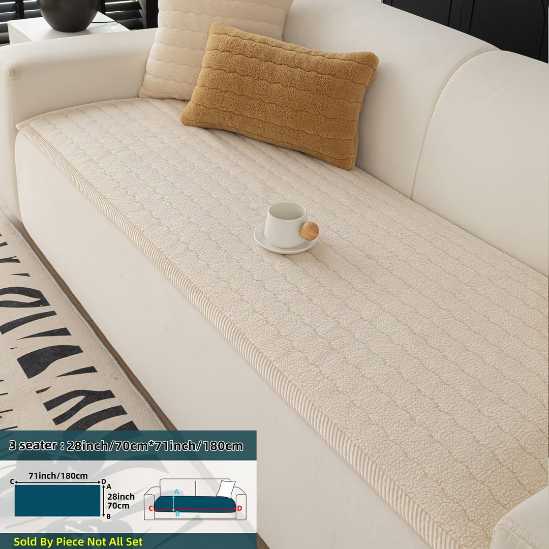 Sohvapäällinen Liukumaton Pehmopäällinen Tyylikäs Suoja 5