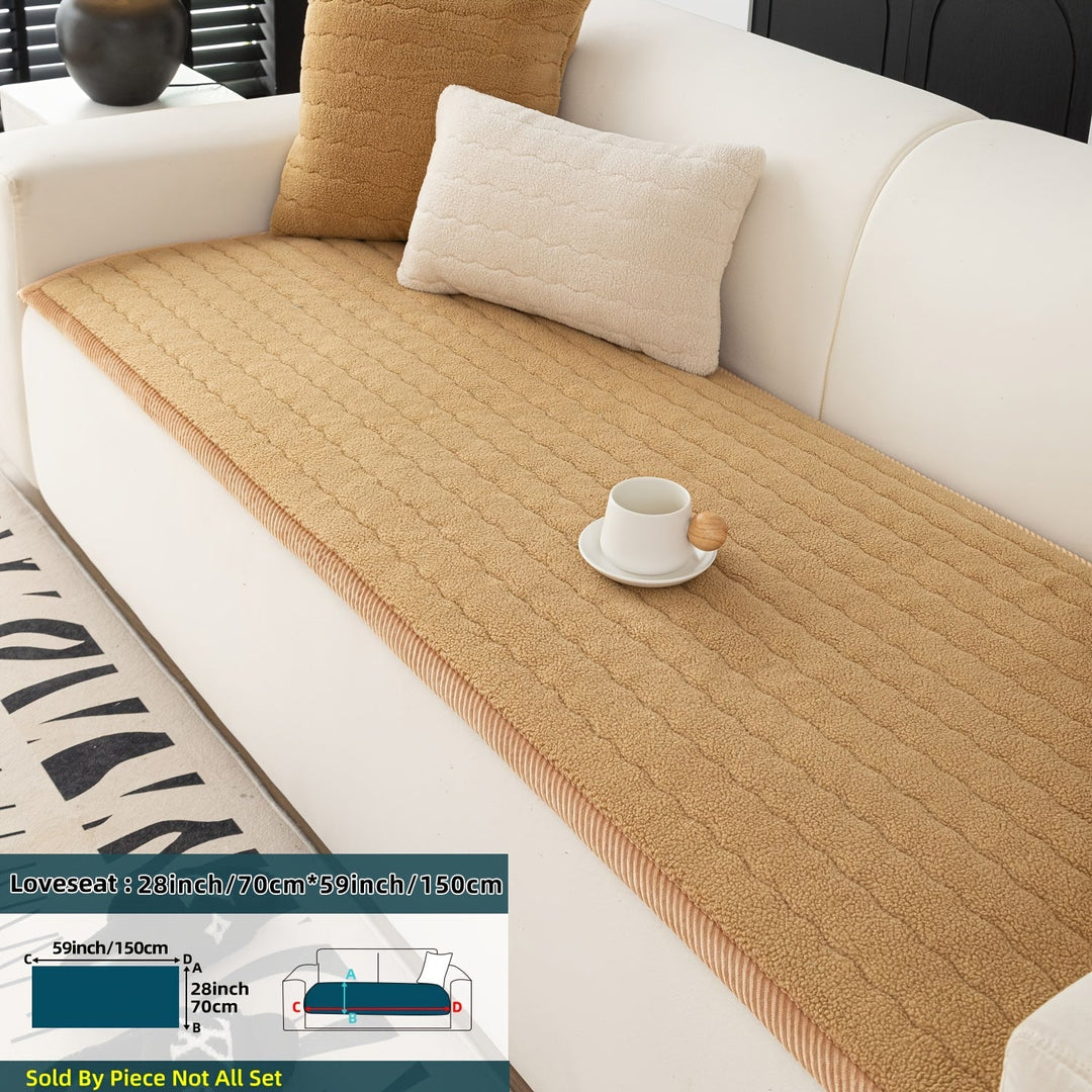 Sohvapäällinen Liukumaton Pehmopäällinen Tyylikäs Suoja 9