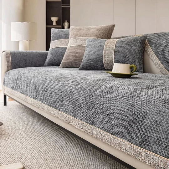 Sohvapäällinen Liukumaton Tyylikäs Suoja 2