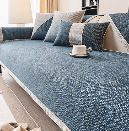 Sohvapäällinen Liukumattomalla Suunnittelulla Moderni Suoja 4