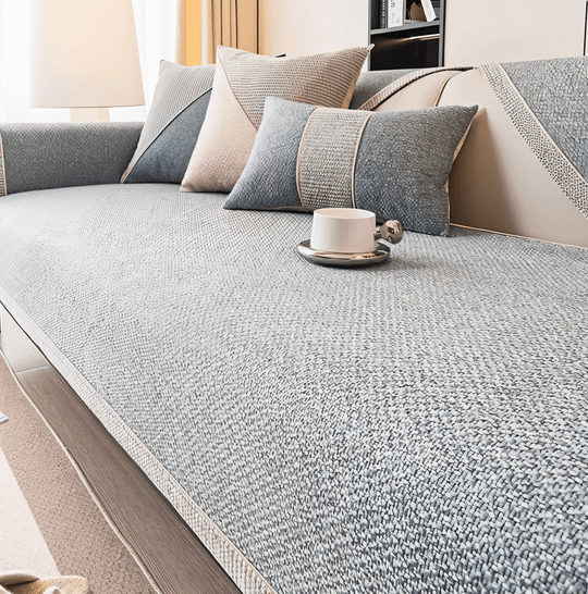 Sohvapäällinen Liukumattomalla Suunnittelulla Moderni Suoja 5
