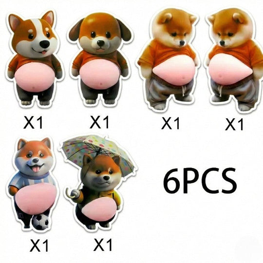 Suloisen Shiba Suojatarra Leikkisä Sisustuskoriste 9
