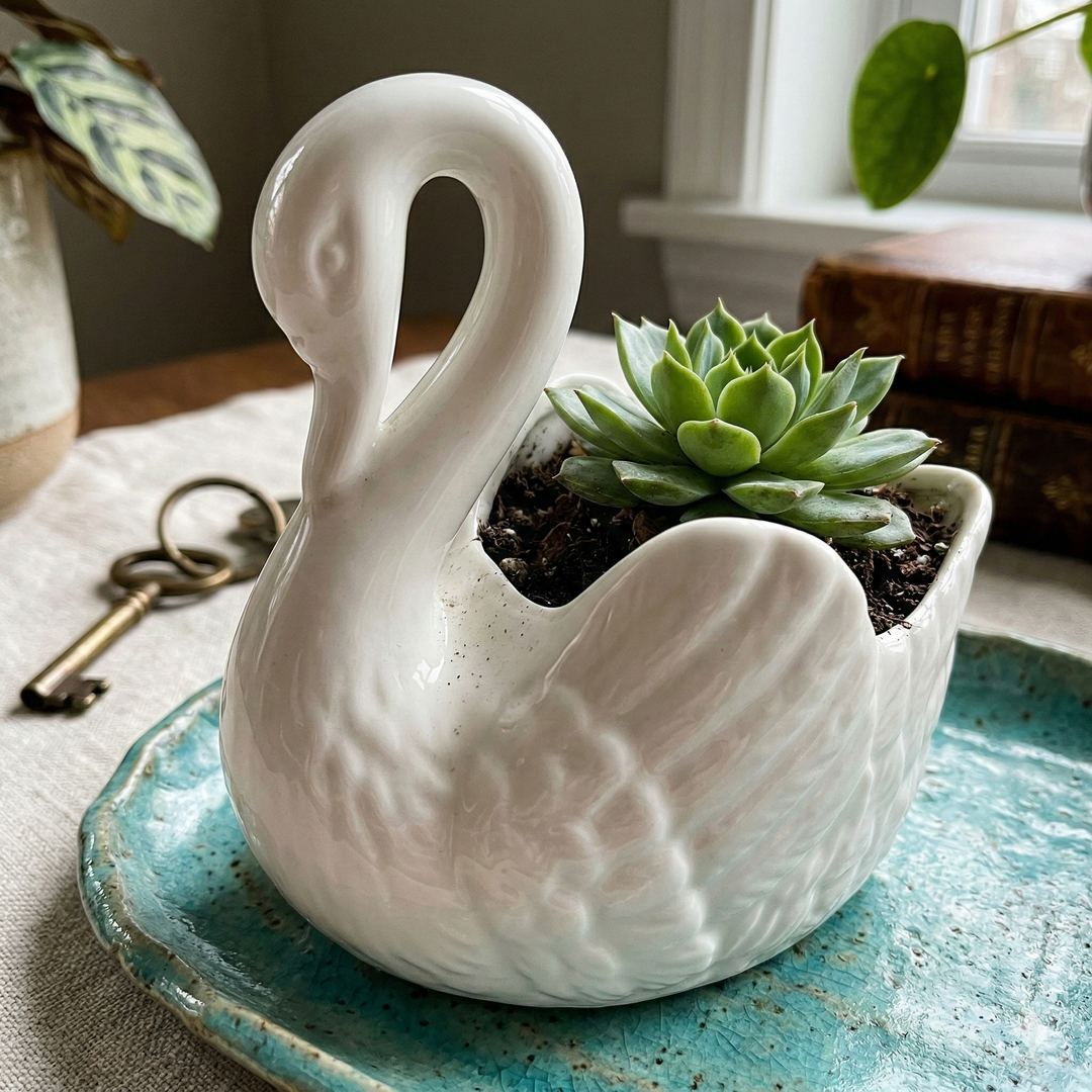 Swan Minimal Keraaminen Ruukku 3