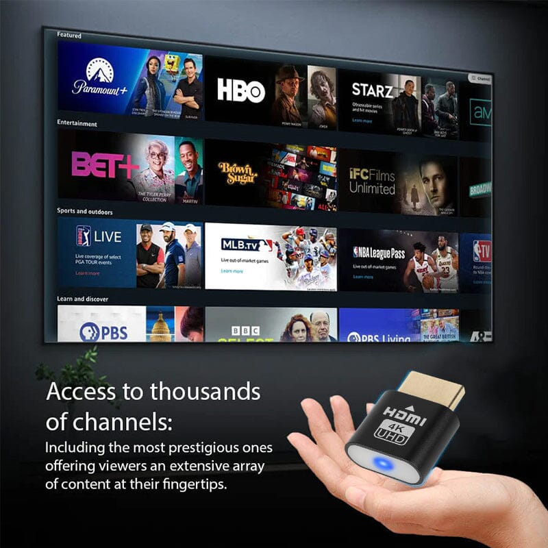 TV-suoratoistolaite HDMI-yhteydellä 2