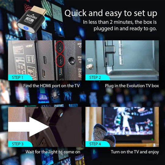 TV-suoratoistolaite HDMI-yhteydellä 4