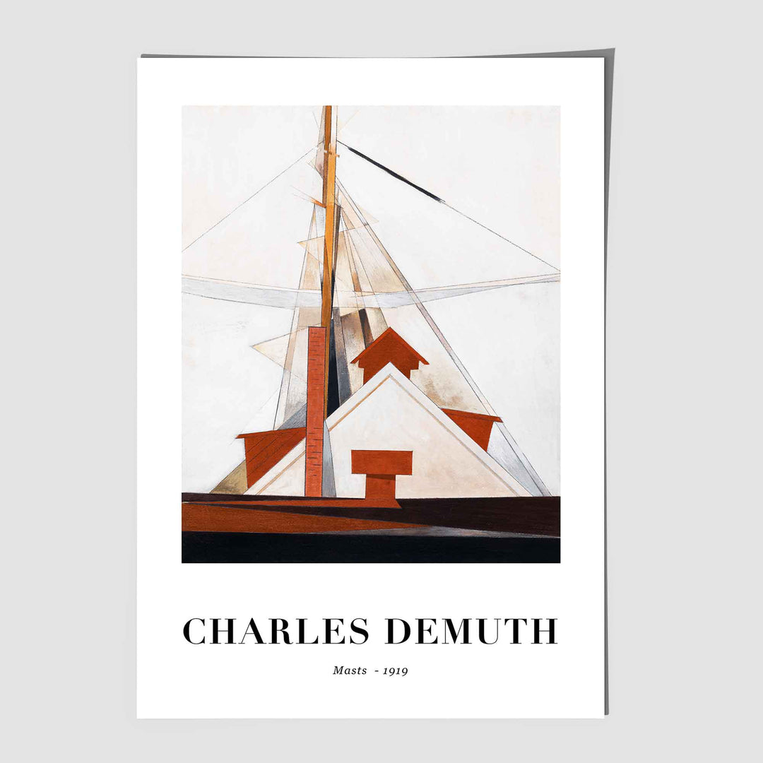 Taideprintti Charles Demuth - Mastot 0