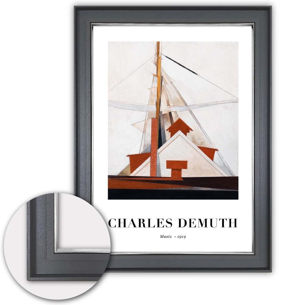 Taideprintti Charles Demuth - Mastot 1