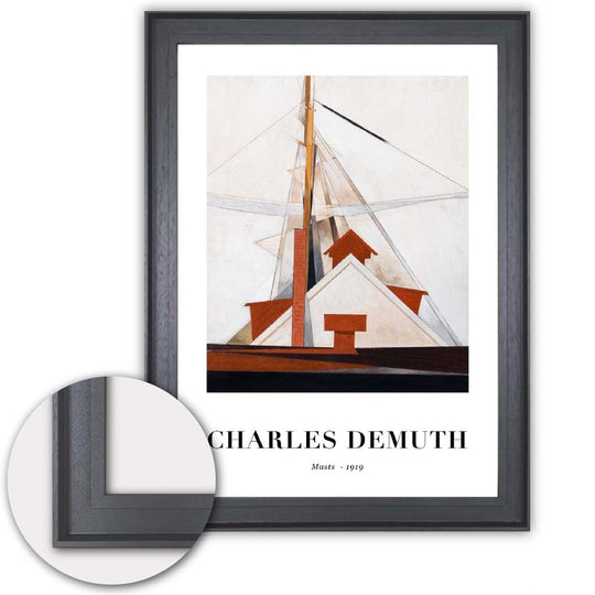Taideprintti Charles Demuth - Mastot 4