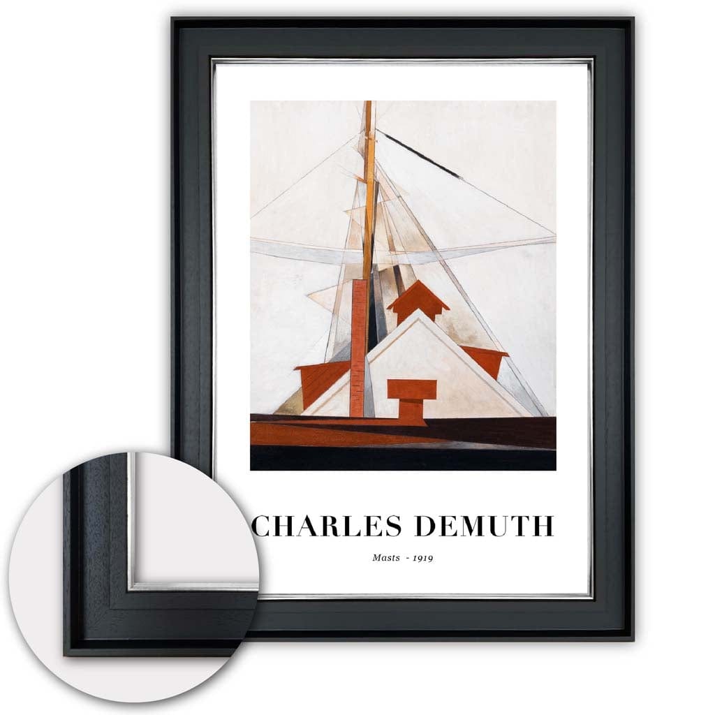 Taideprintti Charles Demuth - Mastot 5