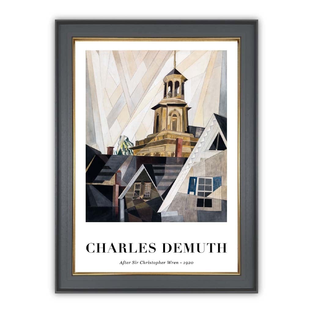 Taideprintti Charles Demuthin Inspiroimana 0