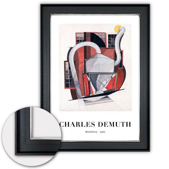 Taidevedos Charles Demuth - Koneet Digitaalinen Taideteos 2