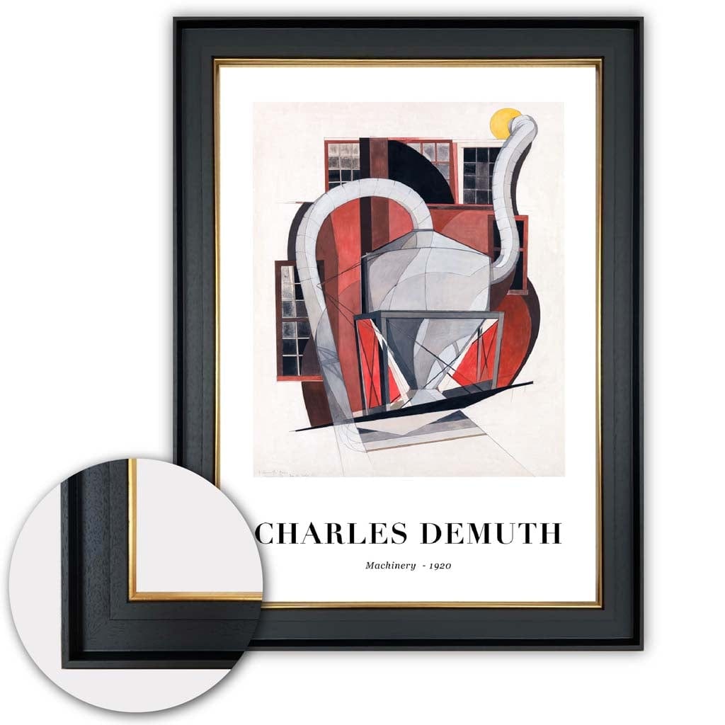 Taidevedos Charles Demuth - Koneet Digitaalinen Taideteos 3