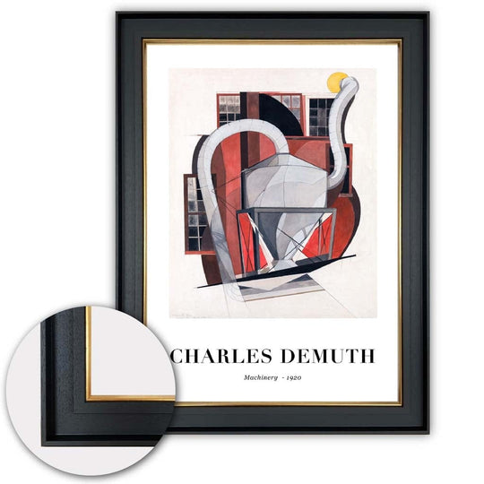 Taidevedos Charles Demuth - Koneet Digitaalinen Taideteos 3