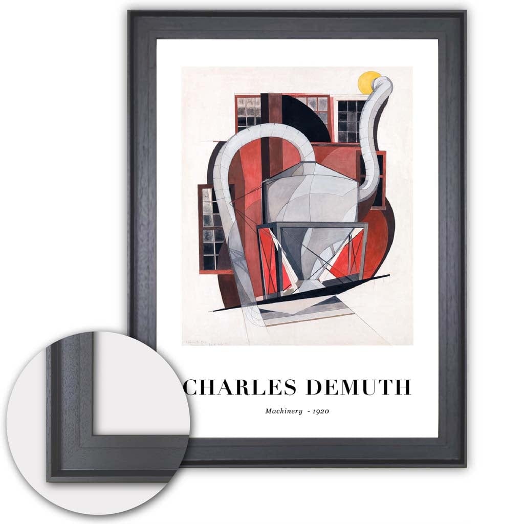 Taidevedos Charles Demuth - Koneet Digitaalinen Taideteos 4