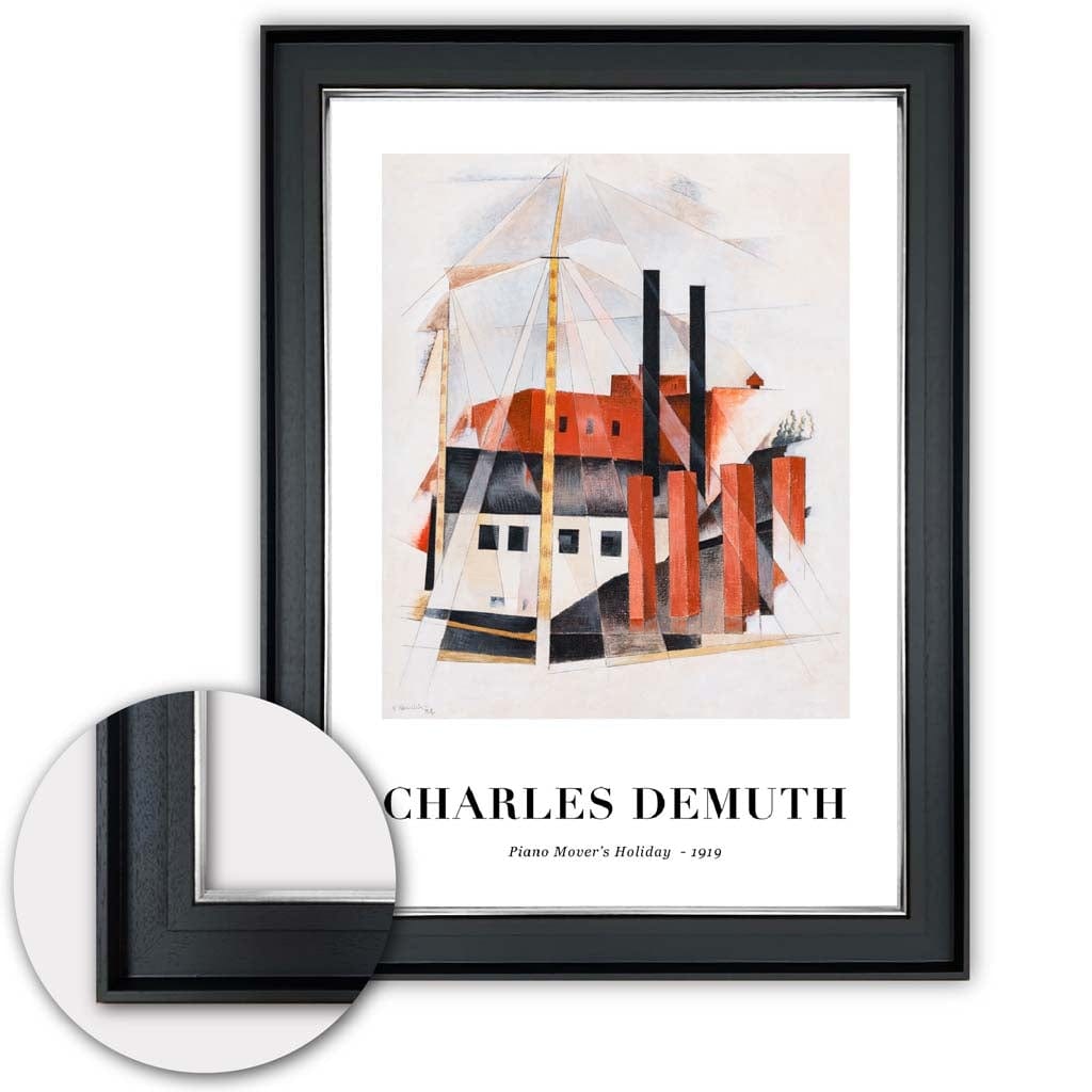 Taidevedos Charles Demuth - Piano Kuljettaja Kehyksillä 2