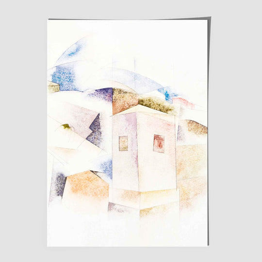 Taidevedos Charles Demuth Bermuda nro 4 Kaunis Maisemataide 0