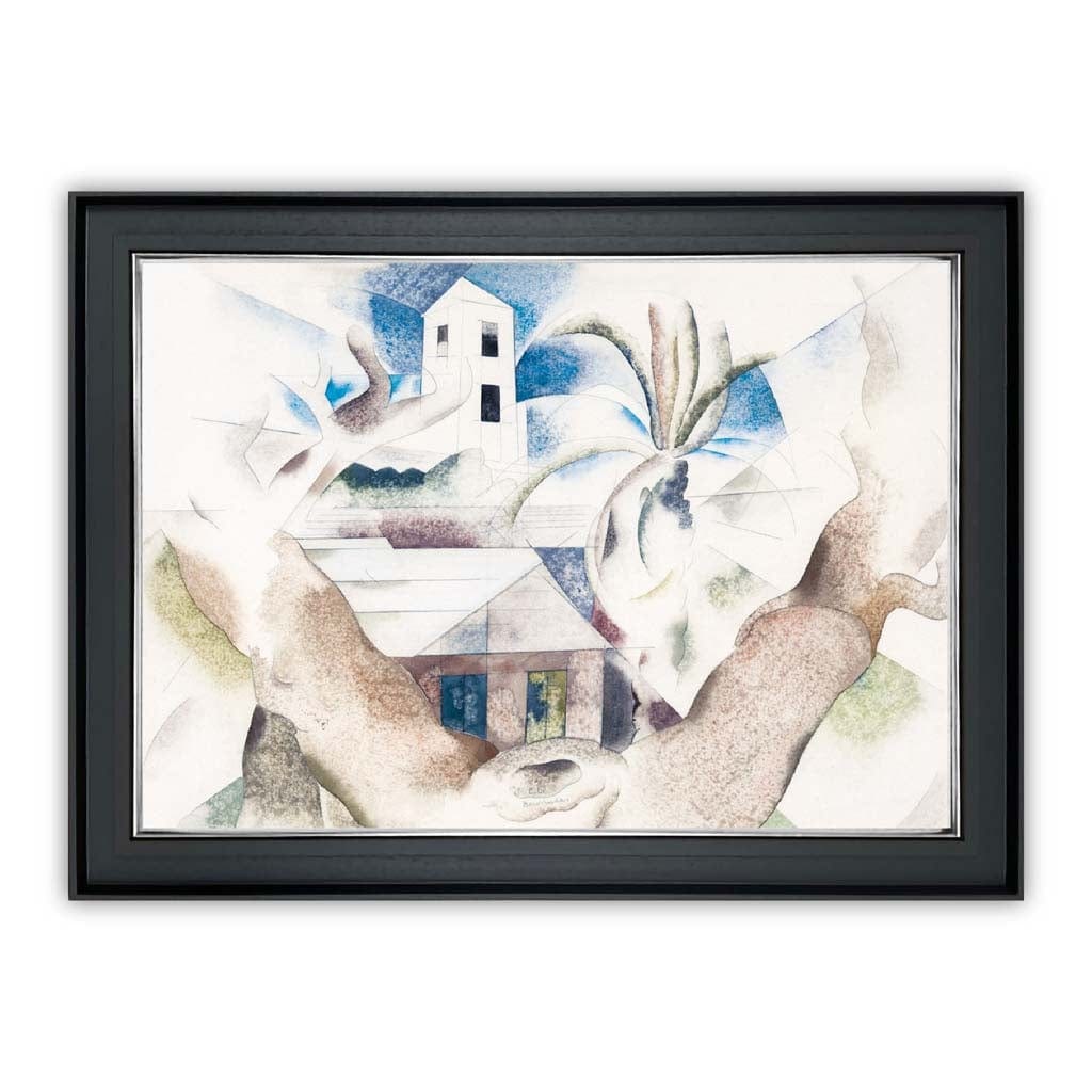 Taiteilijan Taideprintti Charles Demuth - Bermuda nro 1 1