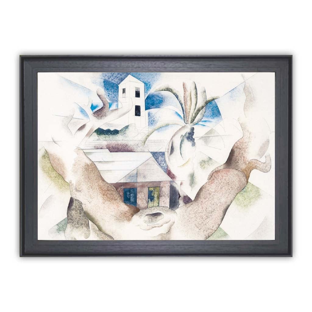 Taiteilijan Taideprintti Charles Demuth - Bermuda nro 1 3