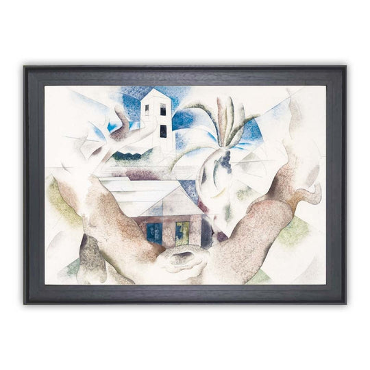 Taiteilijan Taideprintti Charles Demuth - Bermuda nro 1 3