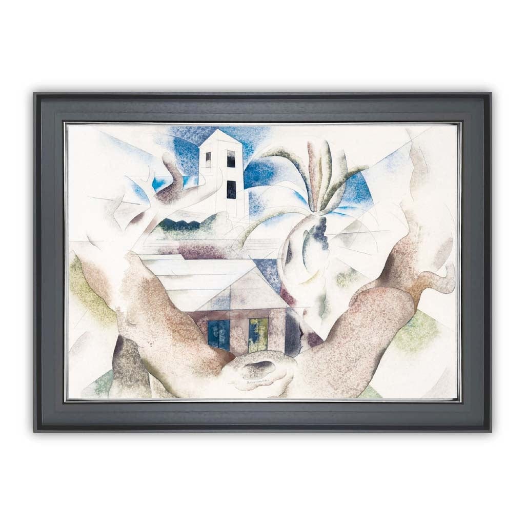 Taiteilijan Taideprintti Charles Demuth - Bermuda nro 1 4