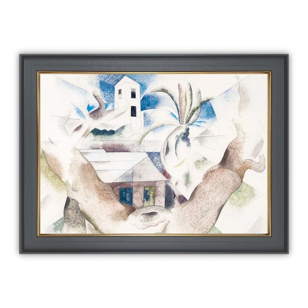 Taiteilijan Taideprintti Charles Demuth - Bermuda nro 1 5