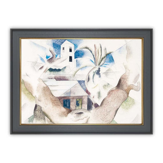Taiteilijan Taideprintti Charles Demuth - Bermuda nro 1 5