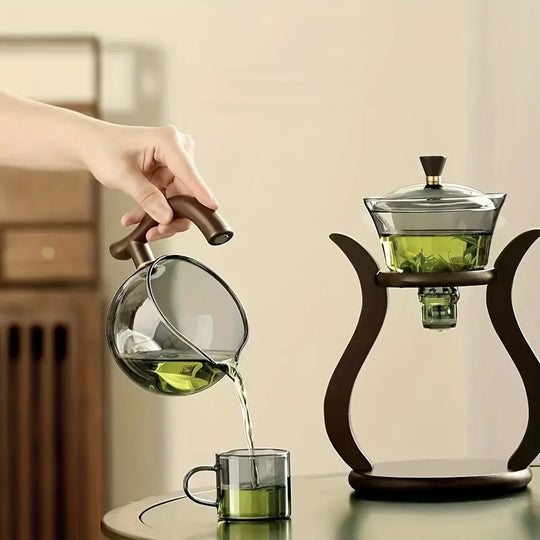 Teekannu Innovatiivisella Infuserilla ja Magneettisella Pudottajalla 4