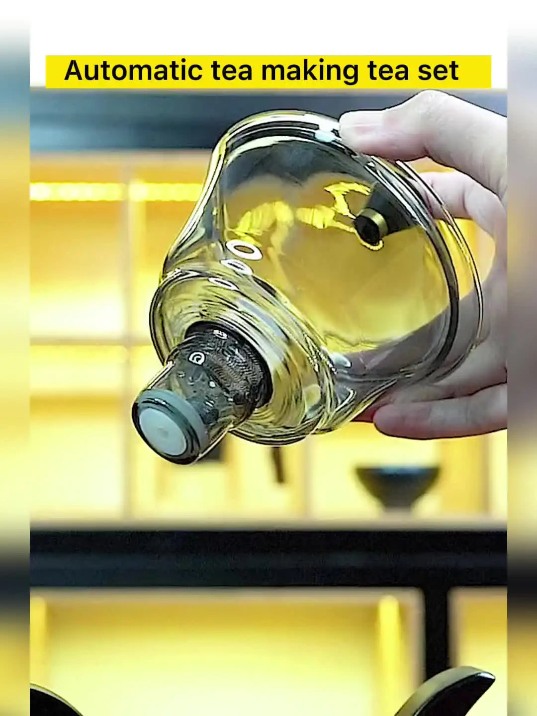 Teekannu Innovatiivisella Infuserilla ja Magneettisella Pudottajalla 8