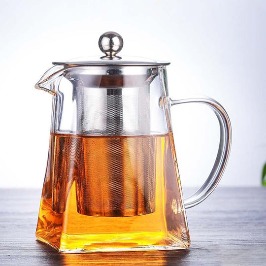 Teekannu Suodattimella Tyylikäs Oolong-teen Valmistukseen 6