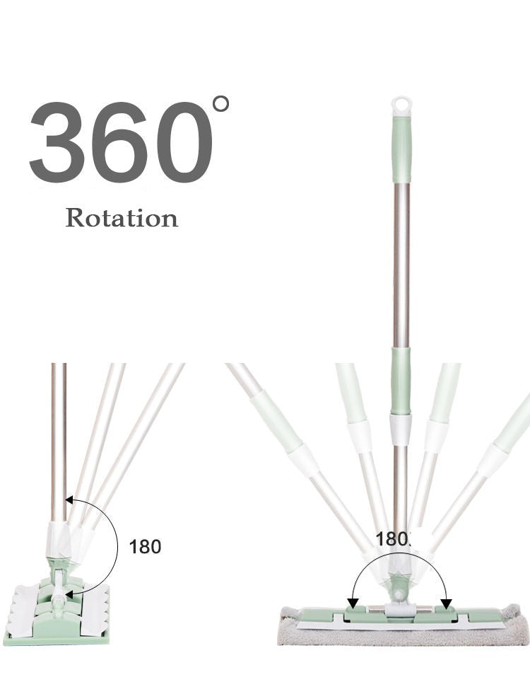Teleskooppinen Litteä Moppi 360 Asteen Käännöllä 6